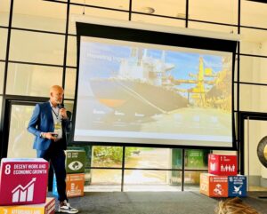 SDG Challenge, Bas Geerts presenting