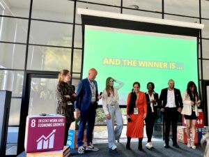 SDG Challenge, Cefetra Group team winning the event