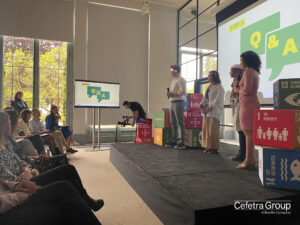 SDG Challenge - Cefetra Group presenting at event