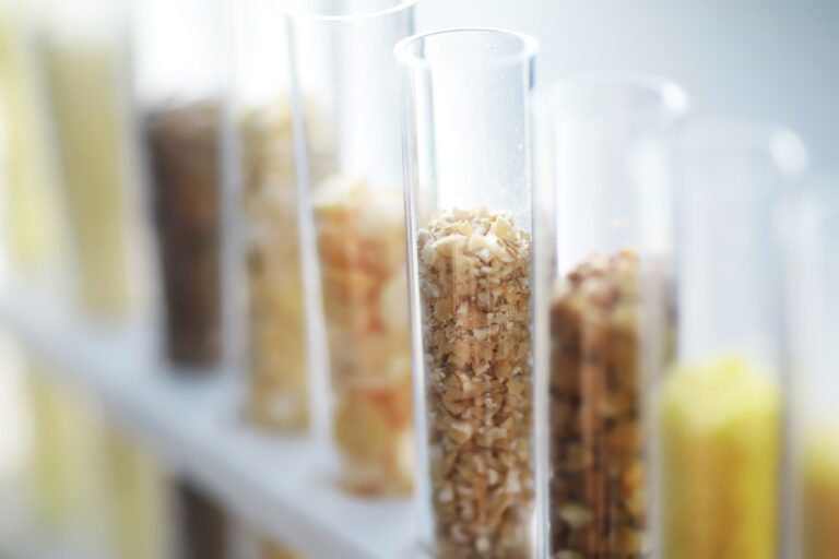 Test,Tubes,With,Seeds,Of,Selection,Plants.,Research,Analyzing,Agricultural